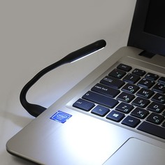Светильник светодиодный luazon a-05, usb, гибкий, 5 ватт, 6 диодов, черный