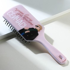 Массажная расческа прямоугольная No Brand