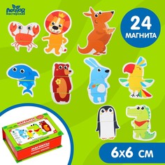 Развивающие магниты Лесная мастерская