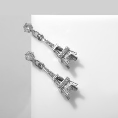 Серьги со стразами Queen Fair