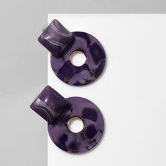 Серьги акрил Queen Fair