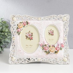 Фоторамка полистоун на 2 фото 7х9, 9х13 см No Brand