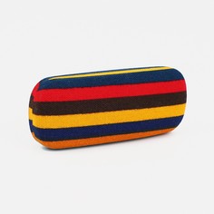 Футляр для очков хлопушка, салфетка, цвет разноцветный No Brand