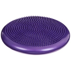 Подушка балансировочная, массажная, d=35 см, цвет фиолетовый No Brand