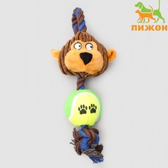Игрушка для собак 3-в-1 Пижон