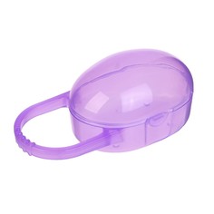 Контейнер для хранения и стерилизации детских сосок и пустышек, цвет фиолетовый