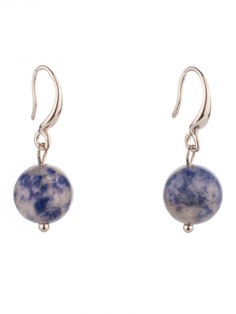 Серьги Бусики Колечки