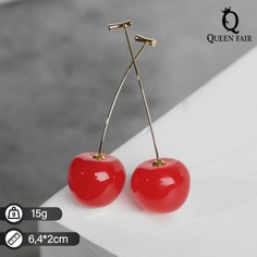 Серьги пластик Queen Fair