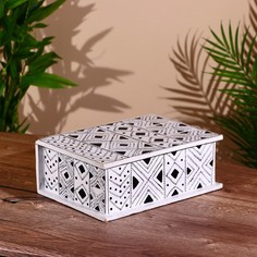 Шкатулка 25х18х9 см, мдф No Brand