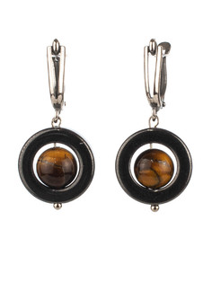 Серьги Бусики Колечки