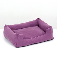 Лежанка-диван, 45 х 35 х 11 см, фиолетовая Пижон