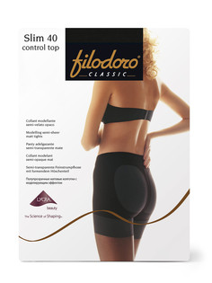 Колготки filcl slim 40 control top nero Filodoro®