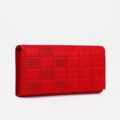 Кошелек на магнитах, цвет красный No Brand