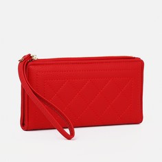 Кошелек на магнитах, цвет красный No Brand