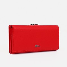 Кошелек на магнитах, цвет красный No Brand