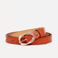 Ремень женский, ширина 2 см, винт, пряжка металл, цвет белый No Brand