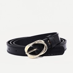 Ремень женский, ширина 2 см, винт, пряжка металл, цвет белый No Brand