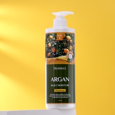 Увлажняющий шампунь для волос deoproce, с маслом арганы, 1000 мл No Brand