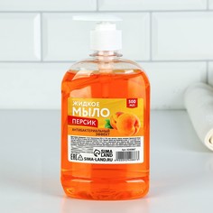 Мыло жидкое, с ароматом персика,500мл No Brand