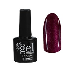 Гель-лак для ногтей трехфазный led/uv, 10мл, цвет в2-094 баклажан перламутровый Luazon