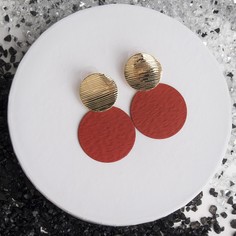 Серьги металл Queen Fair