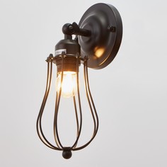 Бра 2403167/1 e27 40вт черный 12х12х29 см Bayer Lux