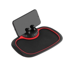 Коврик противоскользящий с подставкой для телефона, 19×24 см No Brand