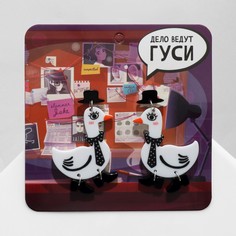 Серьги акрил Queen Fair