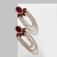 Серьги со стразами Queen Fair