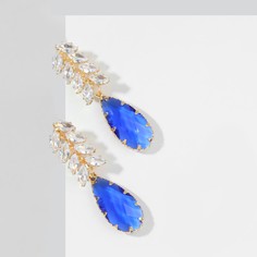 Серьги со стразами Queen Fair