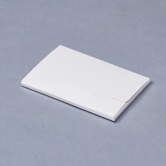 Конверт для подарочного сертификата, белый, 10,5 х 7 см набор 10 шт No Brand