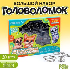 Металлическая головоломка 30 шт Puzzle