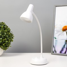 Настольная лампа стади led от батареек 3аа белый 8,5х8,5х30,5 см Risalux
