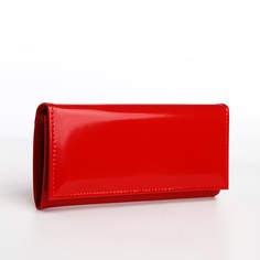 Кошелек на кнопке, цвет красный No Brand
