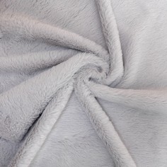 Лоскут мех на трикотажной основе, 50*50см,цвет серый Страна Карнавалия