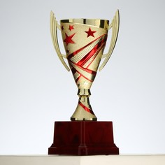 Кубок 183c, зол., подставка пластик, 18.5 × 9 × 7.5 см Командор