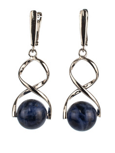 Серьги Бусики Колечки