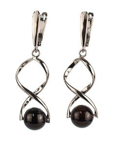 Серьги Бусики Колечки