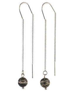 Серьги Бусики Колечки