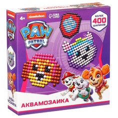 Аквамозаика щенячий патруль, 3 фигурки, скай и эверест PAW Patrol