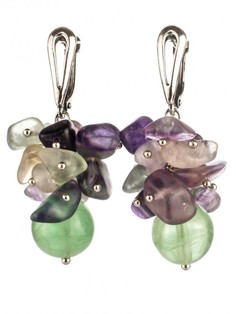 Серьги Бусики Колечки