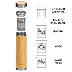 Термос, серия: wood, Мастер К.