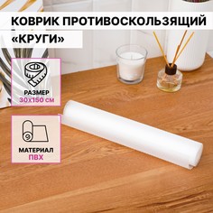 Коврик противоскользящий доляна