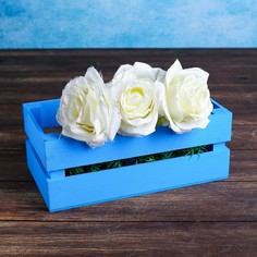 Кашпо деревянное 24.5×13.5×9 см Дарим красиво