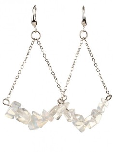 Серьги Бусики Колечки