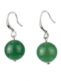 Серьги Бусики Колечки