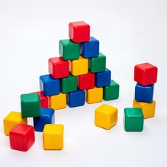 Набор цветных кубиков, 25 штук, 12 × 12 см Solomon