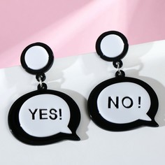 Серьги акрил Queen Fair