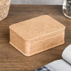 Шкатулка для декора из мдф 10х7х4 см No Brand