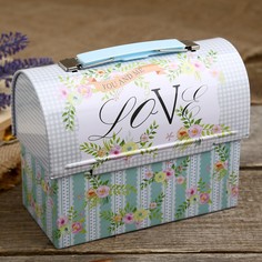 Копилка металл сундучок No Brand